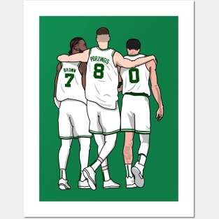 Green trio Posters and Art